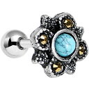 ボディキャンディー ボディピアス アメリカ 日本未発売 ウォレット Body Candy Steel Brilliant Blue Southwestern B...