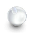 ボディキャンディー ボディピアス アメリカ 日本未発売 ウォレット Body Candy Clear Acrylic 6mm Replacement Ball ...
