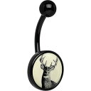 ボディキャンディー ボディピアス アメリカ 日本未発売 ウォレット Body Candy Unisex Adult Glow in the Dark Deer ...