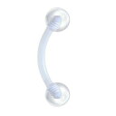ボディキャンディー ボディピアス アメリカ 日本未発売 ウォレット Body Candy Clear Bioplast Cloudless Clear Acry...