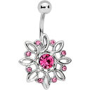 ボディキャンディー ボディピアス アメリカ 日本未発売 ウォレット Body Candy Steel Pink Accent Twisted Bliss Bel...