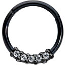 ボディキャンディー ボディピアス アメリカ 日本未発売 ウォレット Body Candy 16G Black PVD Steel Hinged Seamless...