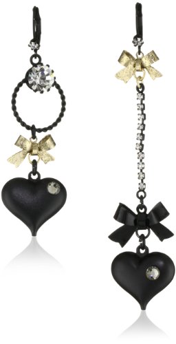 ベッツィ・ジョンソン ピアス アメリカ 日本未発売 ブランド Betsey Johnson Mismatch Bubble Heart Earringsベッツィ・ジョンソン ピアス アメリカ 日本未発売 ブランド