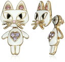 ベッツィ・ジョンソン ピアス アメリカ 日本未発売 ブランド Betsey Johnson Cat Front Back Earringsベッツィ・ジョンソン ピアス アメリカ 日本未発売 ブランド