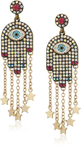 ベッツィ・ジョンソン ピアス アメリカ 日本未発売 ブランド Betsey Johnson Hamsa Drop Earringsベッツィ・ジョンソン ピアス アメリカ 日本未発売 ブランド