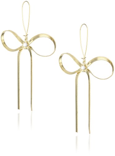 ベッツィ・ジョンソン ピアス アメリカ 日本未発売 ブランド Betsey Johnson Textured Bow Drop Earringsベッツィ・ジョンソン ピアス アメリカ 日本未発売 ブランド