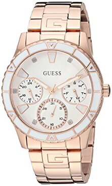 腕時計 ゲス GUESS レディース 【送料無料】GUESS Rose Gold-Tone Bracelet Watch with Day, Date + 24 Hour Military/Int'l Time. Color: Rose Gold-Tone (Model: U1158L2)腕時計 ゲス GUESS レディース