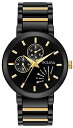 rv u[o Y Bulova Men's 45mm Modern Black IP Stainless Steel Bracelet Watchrv u[o Y