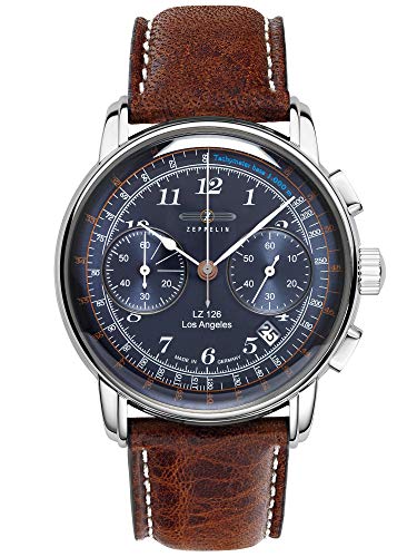 ツェッペリン 腕時計 ツェッペリン メンズ ゼッペリン ドイツ Zeppelin Watch 245801-00, Brown, Strap.腕時計 ツェッペリン メンズ ゼッペリン ドイツ