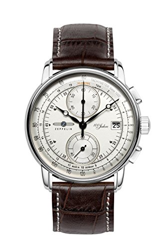 ツェッペリン 腕時計 ツェッペリン メンズ ゼッペリン ドイツ Zeppelin Watch 86701, White, Strap.腕時計 ツェッペリン メンズ ゼッペリン ドイツ