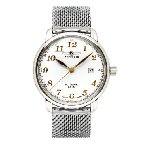 ツェッペリン 腕時計 ツェッペリン メンズ ゼッペリン ドイツ Zeppelin Men's Watch XL Analogue Automatic LZ127 GRAF 7656M1 Stainless Steel腕時計 ツェッペリン メンズ ゼッペリン ドイツ