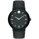 rv o[h Y Movado Men's 0606849 Analog Display Swiss Quartz Black Watchrv o[h Y