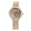 rv ~bVF fB[X ~VF Michele Serein Mid City Lights MWW21B000113 Pink Tone Steel Quartz Ladies Watchrv ~bVF fB[X ~VF