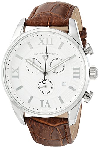 腕時計 スイスレジェンド メンズ Swiss Legend Men's 22011-02-BRN Bellezza Analog Display Swiss Quartz Brown Watch腕時計 スイスレジェンド メンズ