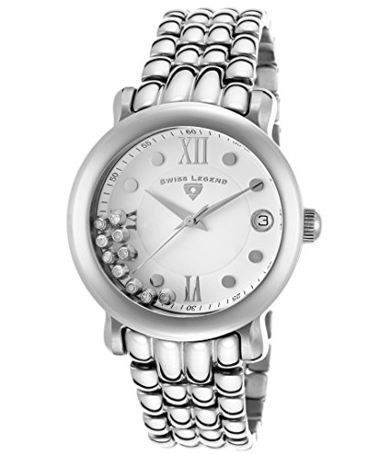 腕時計 スイスレジェンド レディース Swiss Legend Women's 22388-22 Diamanti Analog Display Swiss Quartz Silver Watch腕時計 スイスレジェンド レディース