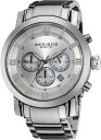 rv AN{XXXIV Y Akribos XXIV Men's AK622 'Grandiose' Chronograph Quartz Stainless Steel Bracelet Watch (Silver)rv AN{XXXIV Y