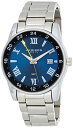 rv AN{XXXIV Y Akribos XXIV Stainless Steel Menfs Watch ? Silver Tone Link Bracelet Strap, Date and 24 Hour Displays, Crystal Covered Bezel, Blue Dial - Great for Father's Day Gift -AK1055SSBUrv AN{XXXIV Y