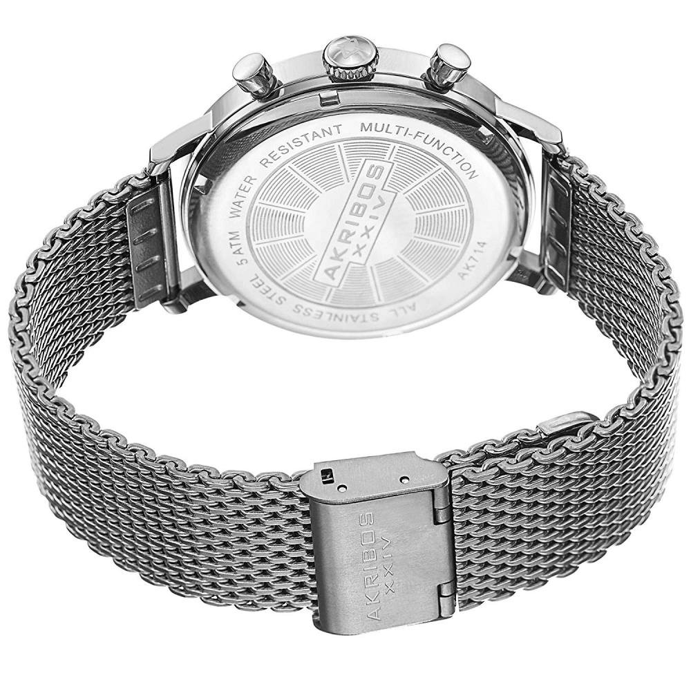 アクリボスXXIV 腕時計 メンズ Akribos XXIV Men's AK714SS Stainless Steel WatchアクリボスXXIV 腕時計 メンズ アクリボスXXIV 腕時計 メンズ Akribos XXIV Men's AK714SS Stainless Steel WatchアクリボスXXIV 腕時計 メンズ