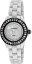 ӻ ܥXXIV ǥ Akribos XXIV Women's Ceramic Quartz Baguette Bracelet Watch - AK518 (Black on White)ӻ ܥXXIV ǥ