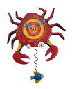 壁掛け時計 振り子時計 インテリア 海外モデル アメリカ Allen Studio Designs Crabby Clock壁掛け時計 振り子時計 インテリア 海外モデル アメリカ