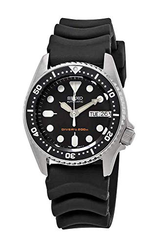 腕時計 セイコー メンズ Seiko Mens Black Automatic Dive Watch SKX013K1腕時計 セイコー メンズ