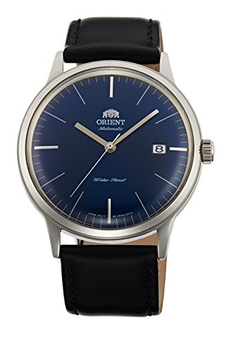 腕時計 オリエント メンズ FER2400LD0 Orient Men's 'Bambino Version 3' Japanese Automatic Stainless Steel and Leather Dress Watch, Color:Black (Model: FER2400LD0)腕時計 オリエント メンズ FER2400LD0