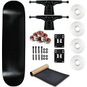 スタンダードスケートボード スケボー 海外モデル 直輸入 Moose Complete Skateboard Dip Black 8.5