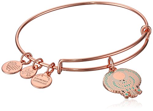 アレックスアンドアニ アメリカ アクセサリー ブランド かわいい Alex and Ani Womens Falcon EWB Bangle Bracelet, Shiny Rose, Expandableアレックスアンドアニ アメリカ アクセサリー ブランド かわいい