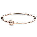 パンドラ ブレスレット チャーム アクセサリー ブランド Pandora Moments Sterling Silver Ball Clasp Bangle for Women - Compatible Moments Charms - Bangle Charm Bracelet - Gift for Her - 6.7 パンドラ ブレスレット チャーム アクセサリー ブランド