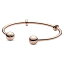 ѥɥ ֥쥹å 㡼 ꡼ ֥ Pandora Moments 14k Rose Gold-Plated Open Bangle Bracelet for Women - Compatible Moments Charms - Features Rose - Gift for Her - 6.9