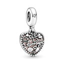 パンドラ ブレスレット チャーム アクセサリー ブランド Pandora Jewelry Love Makes A Family Dangle Cubic Zirconia Charm in Sterling Silverパンドラ ブレスレット チャーム アクセサリー ブランド