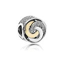 パンドラ ブレスレット チャーム アクセサリー ブランド Pandora Women's Interlinked Circles Charm - 792090CZパンドラ ブレスレット チャーム アクセサリー ブランド