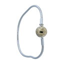 パンドラ ブレスレット チャーム アクセサリー ブランド 596003-20 Pandora Silver & 14k Gold Essence Collection Charm Bracelet 7.9