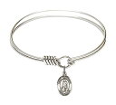 Bonyak Jewelry ブレスレット ジュエリー アメリカ アクセサリー 6 1/4 inch Round Eye Hook Bangle Bracele...