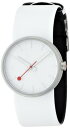 モンディーン 腕時計 モンディーン 北欧 スイス メンズ Mondaine - Evo Special A658.30306.16SBA Womens Watch 35mm - Official Swiss Railways Wrist Watch White Leather Strap 30m Waterproof Red Second Hand - Mens Watches - Made in 腕時計 モンディーン 北欧 スイス メンズ