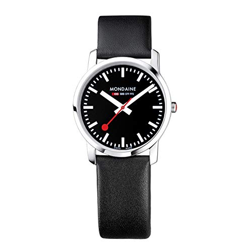 モンディーン 腕時計 モンディーン 北欧 スイス レディース Mondaine Women's A400.30351.14SBB SBB Analog Display Swiss Quartz Black Watch腕時計 モンディーン 北欧 スイス レディース
