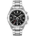 rv u[o Y Bulova Men's 96A216 Chronograph Black Dial Sport Stainless Steel Watchrv u[o Y