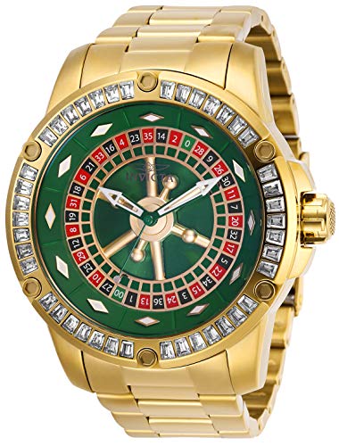 インヴィクタ Invicta メンズ腕時計 Casino Automatic Crystal Green Dial 28713 自動巻き インビクタ