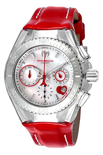 テクノマリーン 腕時計 テクノマリーン レディース Technomarine Women's TM-115312 Cruise Analog Display Quartz Red Watch Set腕時計 テクノマリーン レディース