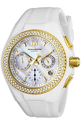 テクノマリーン 腕時計 テクノマリーン レディース Technomarine Lady Cruise Valentine Quartz Watch, White, TM-117046腕時計 テクノマリーン レディース