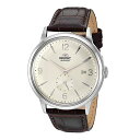 腕時計 オリエント メンズ Orient Watches for Men 039 Bambino Small Seconds 039 Contemporary Classic Dress Watch for Men, Japanese Automatic Stainless Steel Mens Watch with Leather Watch Band腕時計 オリエント メンズ