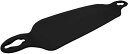 ロングスケートボード スケボー 海外モデル 直輸入 DECK Moose Black Drop Down/Through Longboard Lowrider ...