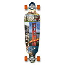 ロングスケートボード スケボー 海外モデル 直輸入 Dropthrou-SF Punked New Graphics Drop Through Complete Longboard Professional Speed Skateboard (San Francisco)ロングスケートボード スケボー 海外モデル 直輸入 Dropthrou-SF