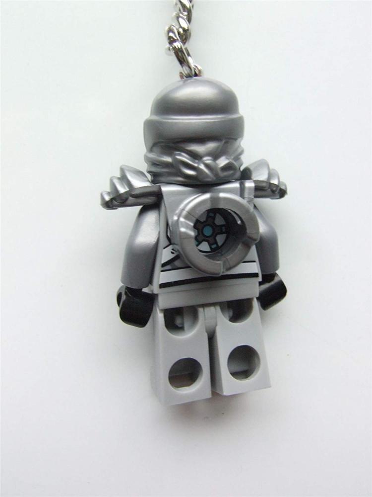 レゴ ニンジャゴー 【送料無料】Ninjago Lego Titanium Zane Keyring - 851352レゴ ニンジャゴー