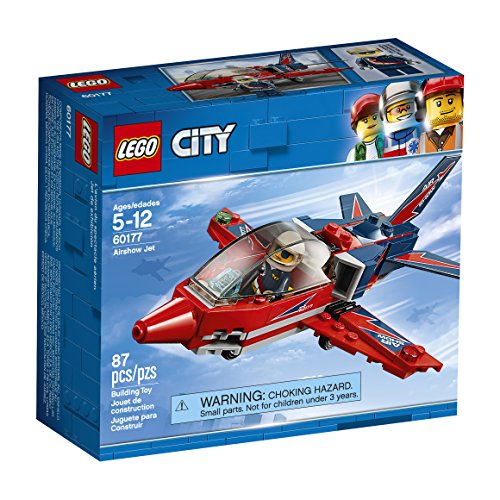 S VeB LEGO City Airshow Jet 60177 Building Kit (87 Piece)S VeB