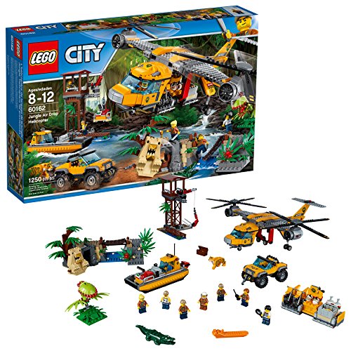 レゴ シティ 【送料無料】LEGO City Jungle Explorers 6174645 Air Drop Helicopter, Multiレゴ シティ