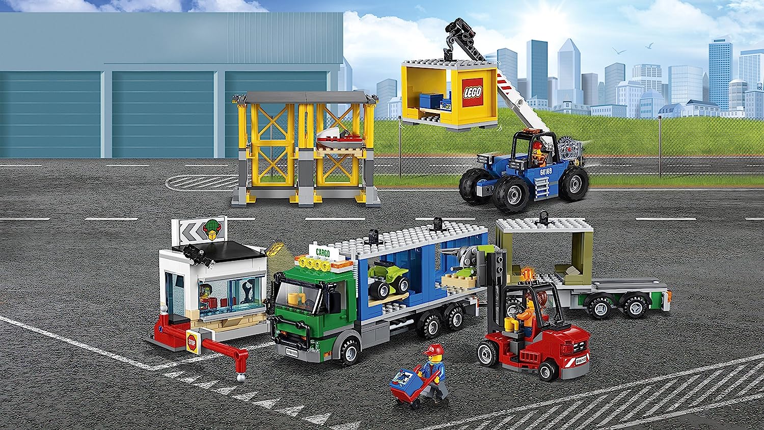 レゴ シティ City Town - Cargo Terminalレゴ シティ レゴ シティ City Town - Cargo Terminalレゴ シティ