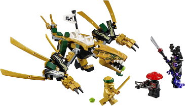 レゴ チーマ 【送料無料】LEGO NINJAGO Legacy Golden Dragon 70666 Building Kit (171 Pieces)レゴ チーマ