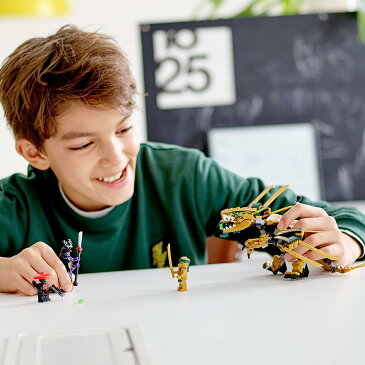 レゴ チーマ 【送料無料】LEGO NINJAGO Legacy Golden Dragon 70666 Building Kit (171 Pieces)レゴ チーマ