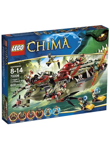 レゴ チーマ LEGO Legends of Chima Craggers Command Ship Building Set 70006レゴ チーマ